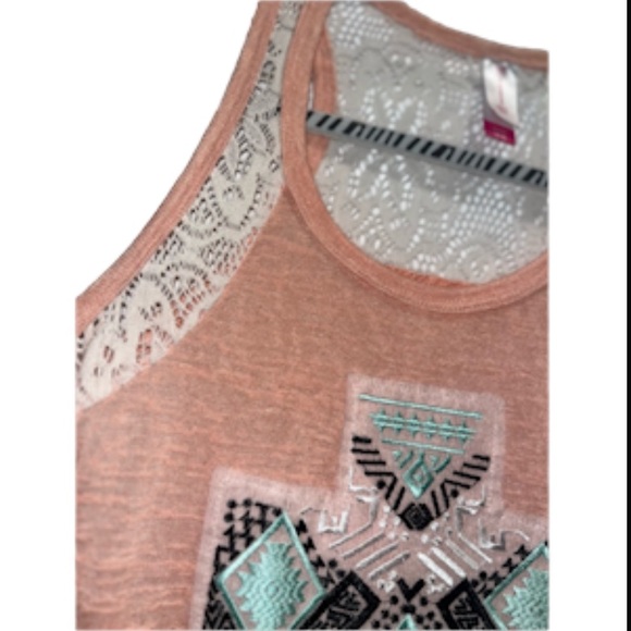 Juniors size small 3-5 sleeveless top - Picture 7 of 10